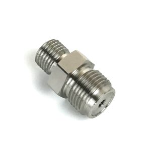 Fleece Performance Dodge Cummins 6.7L Fuel Rail Fitting Adapter 14mm x 18mm