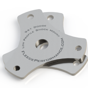 Fleece Performance 2500 and 3500 Low Profile Shock Mounts