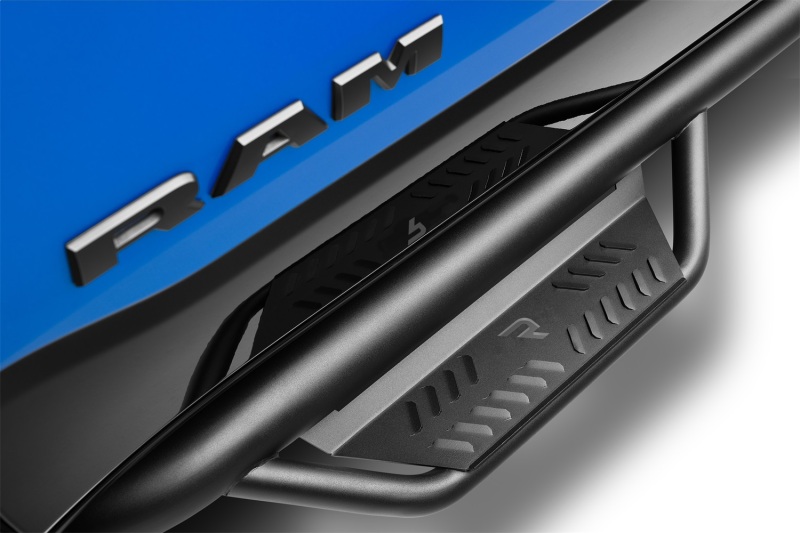 N-Fab Podium LG 2019 Dodge Ram 2500/3500 Crew Cab All Beds Gas/Diesel - Tex. Black - 3in