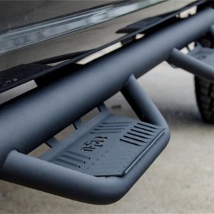 N-Fab Podium LG 09-17 Dodge Ram 1500 09-15.5 2500/3500/4500 Crew Cab - Tex. Black - 3in